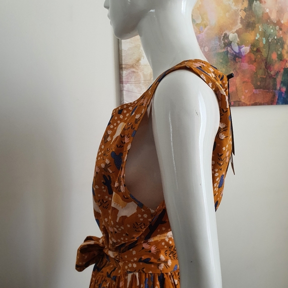 NWT Princess Highway Size 14 Llama Print Fit and Flare Dress with Pockets - Picture 14 of 15